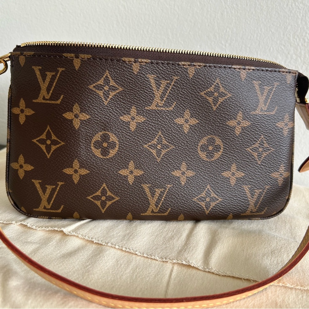 Louis Vuitton Mini Bag in Brown with Gold Accents - Picture 3 of 14